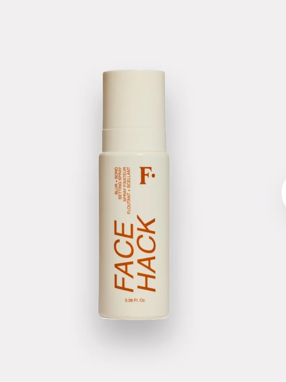NWT FACE HACK SETTING SPRAY BLUR + BOND SETTING SPRAY -3.38 fl oz